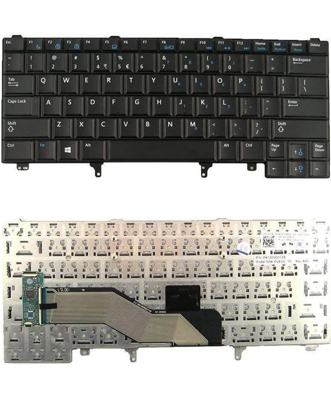 Original Laptop Keyboard Dell Latitude 0C7FHD