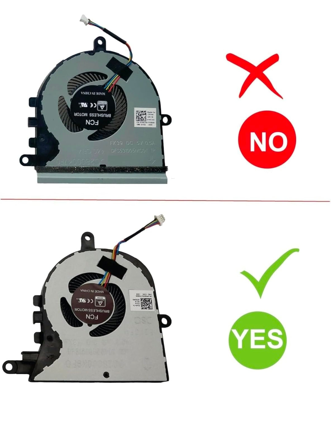 Original FAN Dell Latitude E3590 P/N : 0FX0M0 , FX0M0