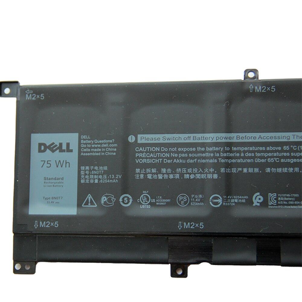 DELL 8N0T7 - 8N0T7 Genuine Original  Laptop Notebook Battery