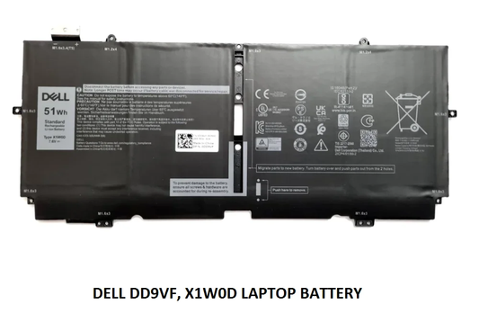 DELL 0X1W0D B0BSNSD4SS ODD9VF OX1W0D ONN6M8 – DD9VF Genuine Original Laptop Notebook Battery