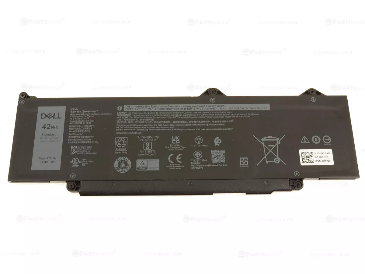 DELL JTG7N - 3 cell - Latitude 5440 3540 5540 5340 3440 / Precision 3480 3580 42Wh Original Laptop Notebook Battery ( 1 Yr Warranty )