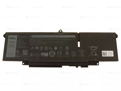 DELL Latitude 7440 - 3 cell 66DWX 57Wh Genuine Original Laptop Notebook Battery ( 1 Yr Warranty )