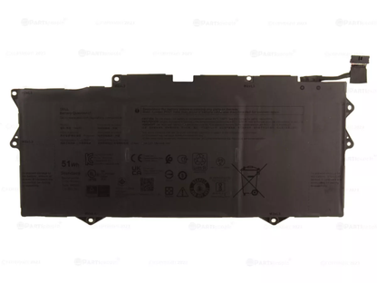 DELL XPS 13 9315 - 3 cell YM15G 51Wh Genuine Original Laptop Notebook Battery ( 1 Yr Warranty )