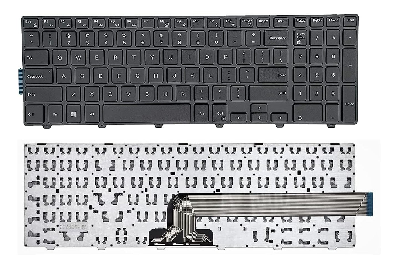 Original Laptop Keyboard Dell Inspiron 15 3000