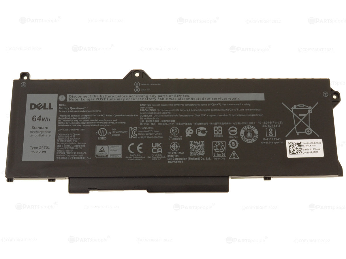 DELL Latitude 5421 -00P3TJ Genuine Original Laptop Notebook Battery ( 1 Yr Warranty )