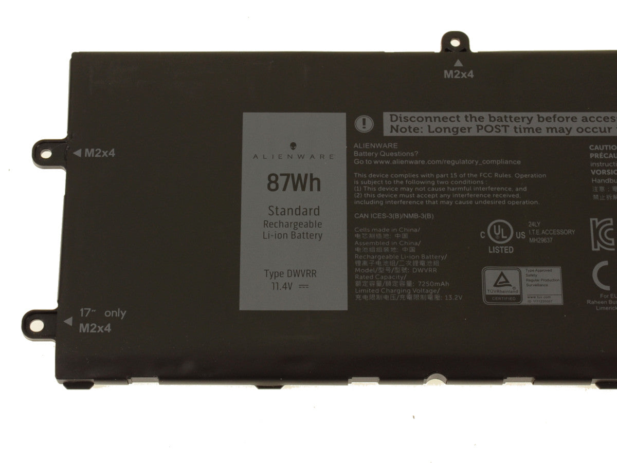 DELL DWVRR – DWVRR Genuine Original Laptop Notebook Battery