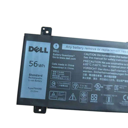 Dell 63k70 M6WKR 063k70 0M6WKR - PWKWM Genuine Original Laptop Notebook Battery