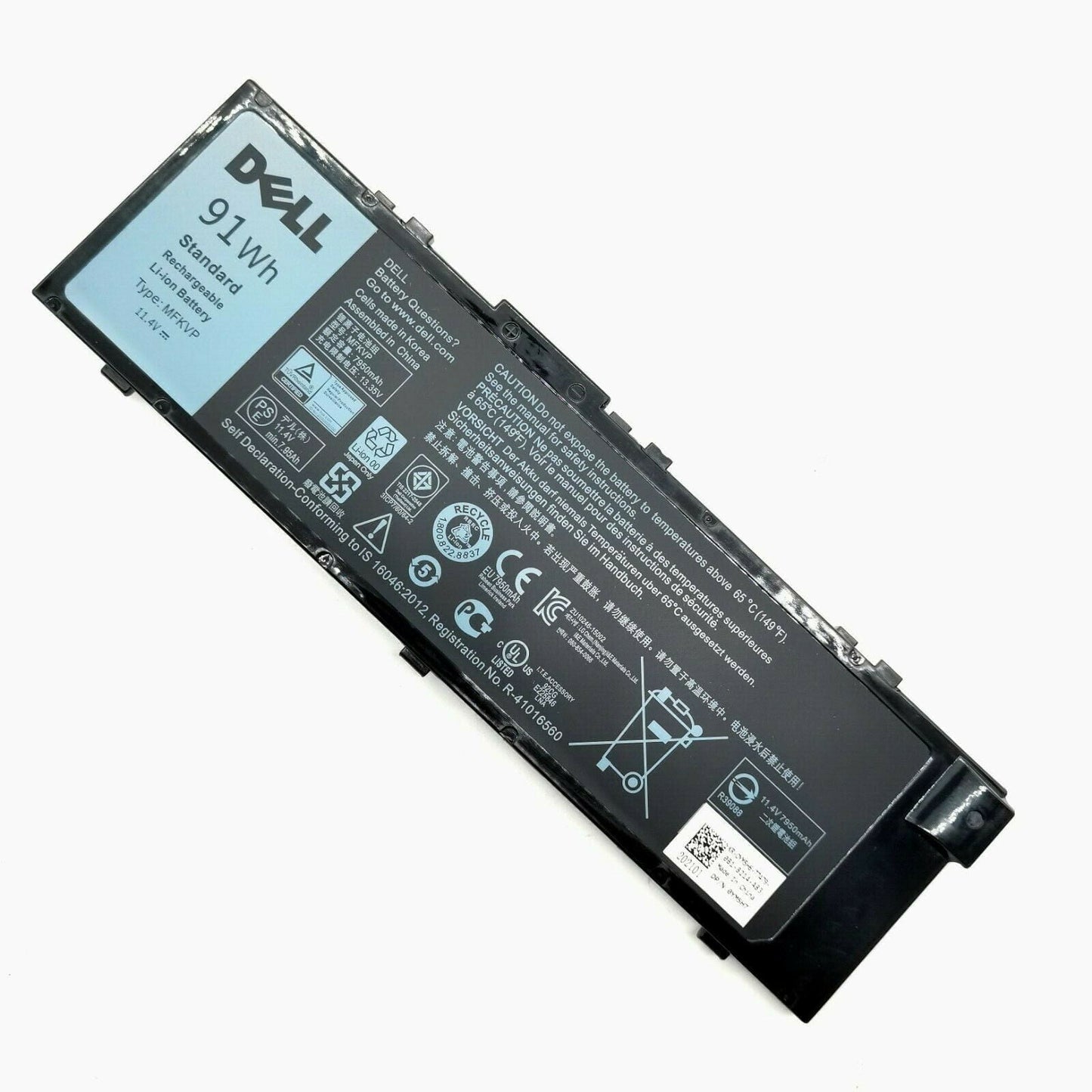 DELL MFKVP – MFKVP Genuine Original Laptop Notebook Battery