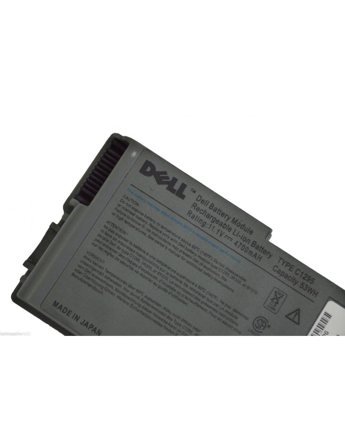 DELL C1295 - 6 Cell C1295 Genuine Original  Laptop Notebook Battery