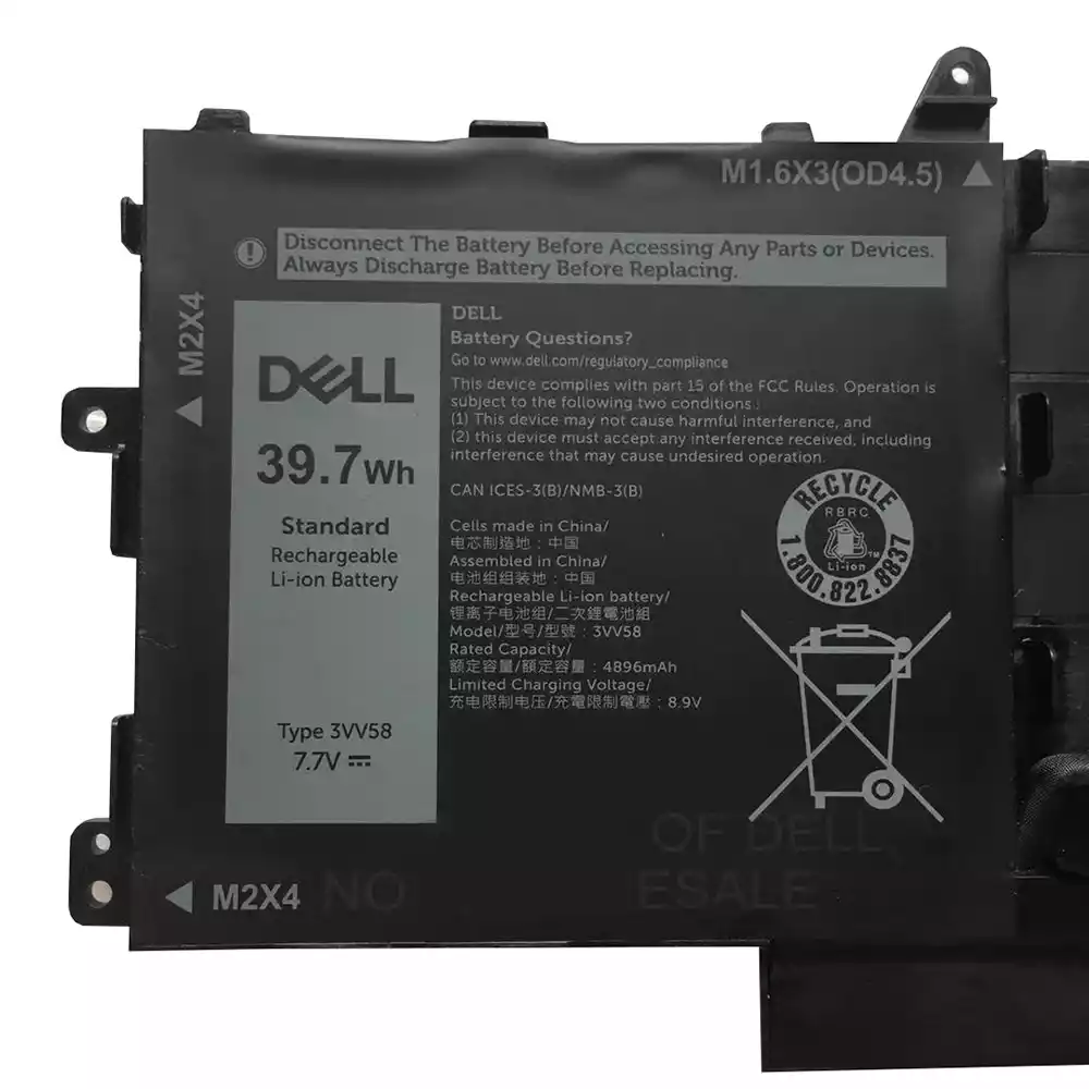 DELL Latitude 9430 2 in 1 - 3VV58 Genuine Original Laptop Notebook Battery ( 1 Yr Warranty )