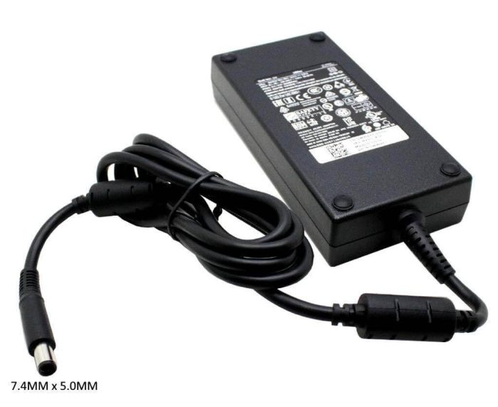 DELL LAPTOP CHARGER 180W 19.5V 9.23A GENUINE Original ( 7.4 MM )