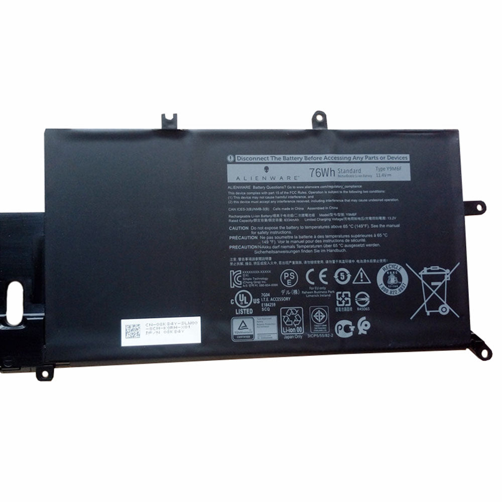 DELL Y9M6F - Y9M6F Genuine Original  Laptop Notebook Battery
