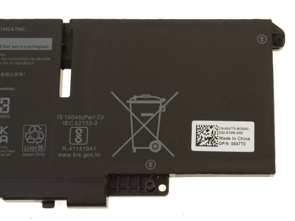 DELL Latitude 7440 - 3 cell WW8DELL Latitude 7440 - 3 cell WW8N8 57Wh Genuine Original Laptop Notebook Battery 1 Year WarrantyN8 57Wh Original Laptop Notebook Battery 1 Year Warranty