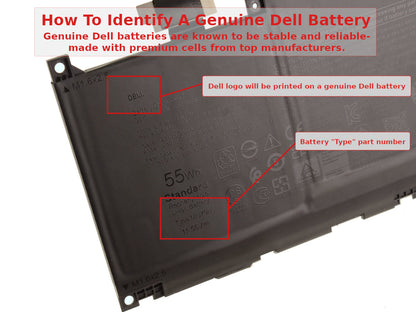 DELL XPS 13 Plus 9320 - MN79H - Original Laptop Notebook Battery ( 1 Yr Warranty )