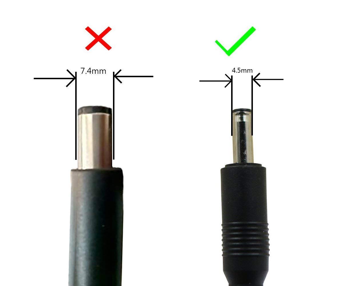 DELL LAPTOP CHARGER 45W 19.5V 2.31A GENUINE Original Adapter ( 4.5 MM )