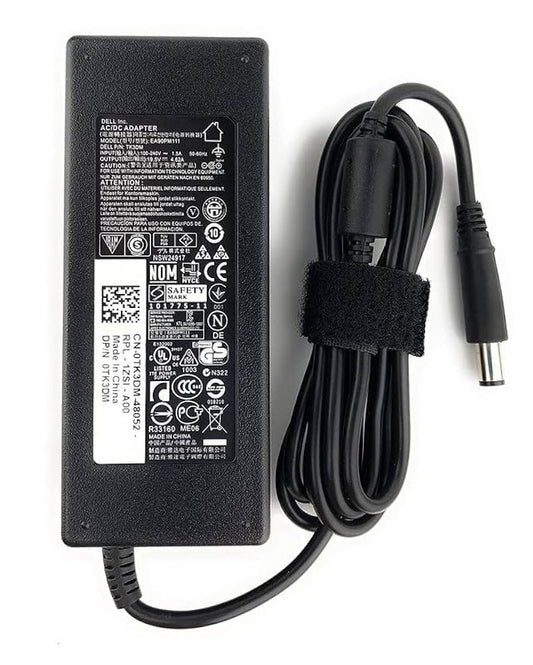 DELL LAPTOP CHARGER 90W 19.5V 4.62A GENUINE Original Adapter ( 7.4 MM )
