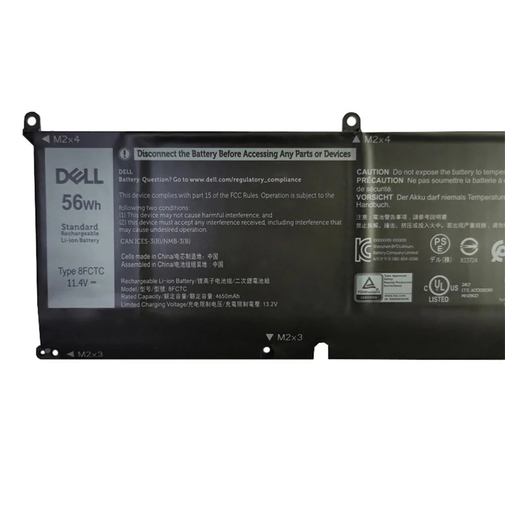DELL 8FCTC – 8FCTC Genuine Original Laptop Notebook Battery