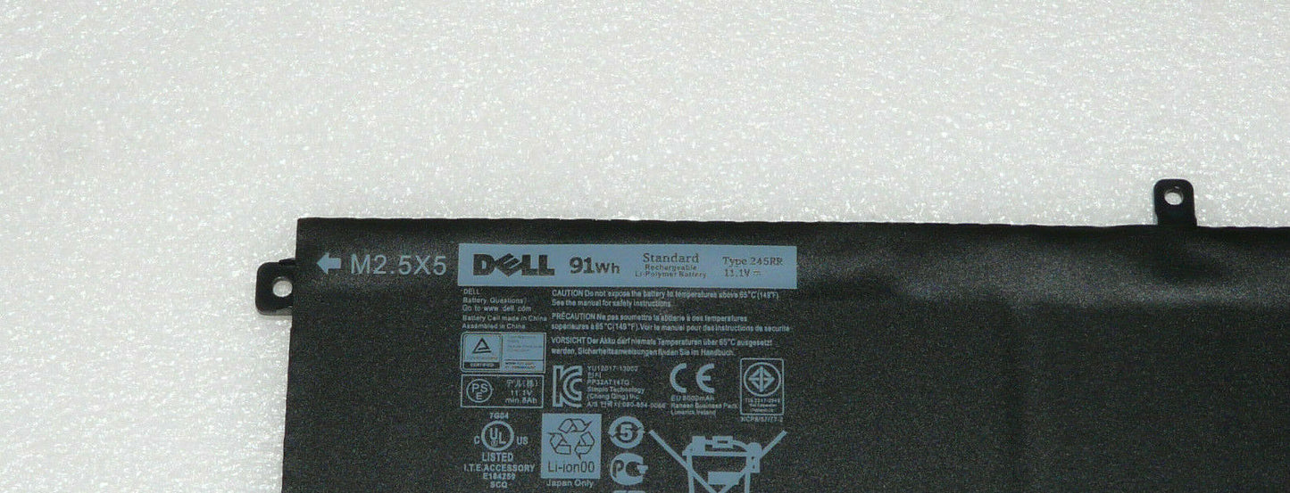 DELL 245RR – 245RR Genuine Original Laptop Notebook Battery