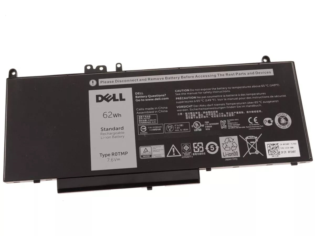 DELL ROTMP - ROTMP Genuine Original  Laptop Notebook Battery