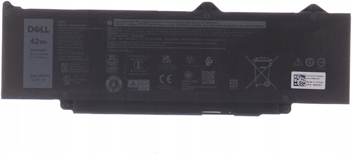 DELL GRWKG - GRWKG Original Laptop Notebook Battery (1 Yr Warranty)
