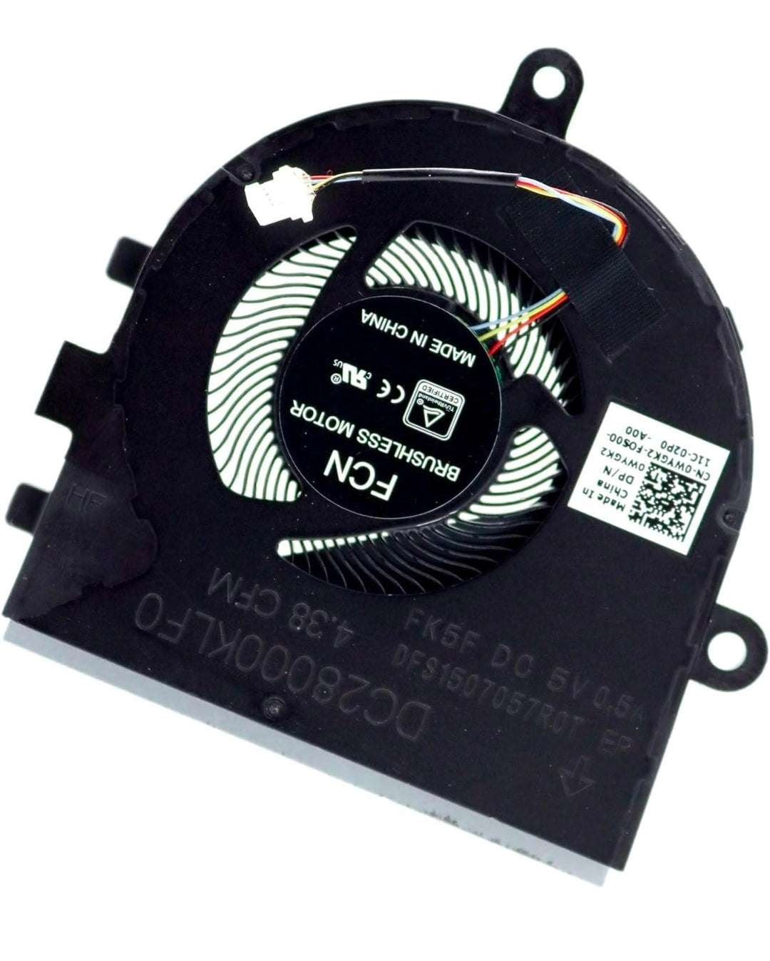 Original FAN Dell Latitude 3491 P/N : WYGK2, 0WYGK2