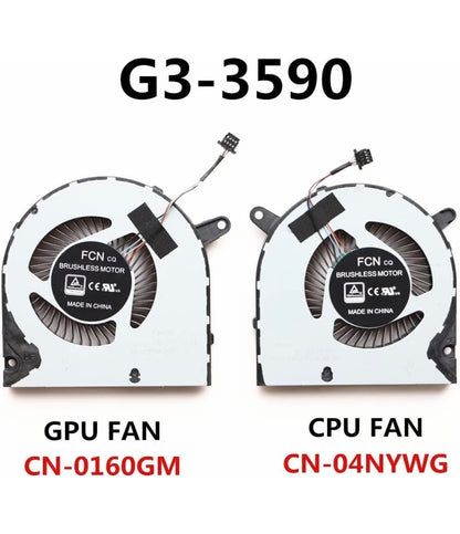 Original FAN Pair Dell Gaming G3 3500 P/N : 04NYWG