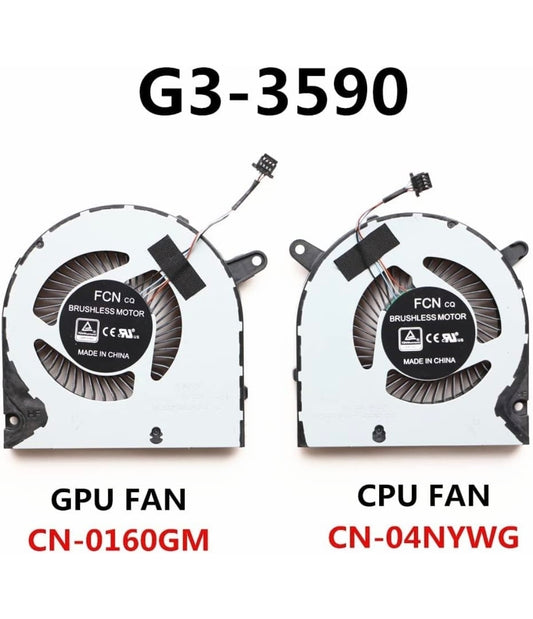 Original FAN Pair Dell 15 5505    P/N : 04NYWG