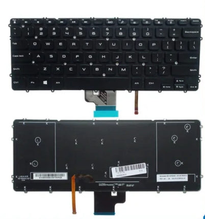 Original Laptop Keyboard Dell Precision M3800 With-Backlight