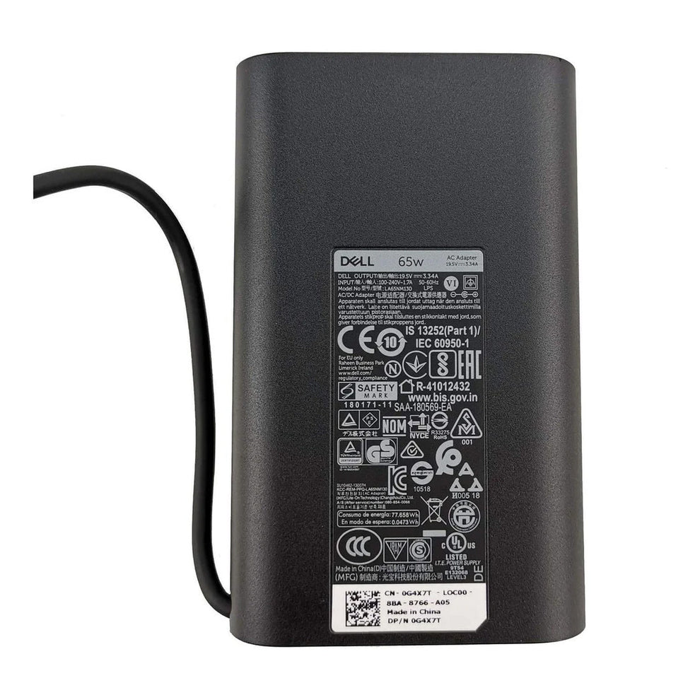 LAPTOP CHARGER 65W 19.5V 3.34A GENUINE Original Adapter ( 7.4 MM ) ( 1 Yr Warranty ) DP/N : 0YNJ5G