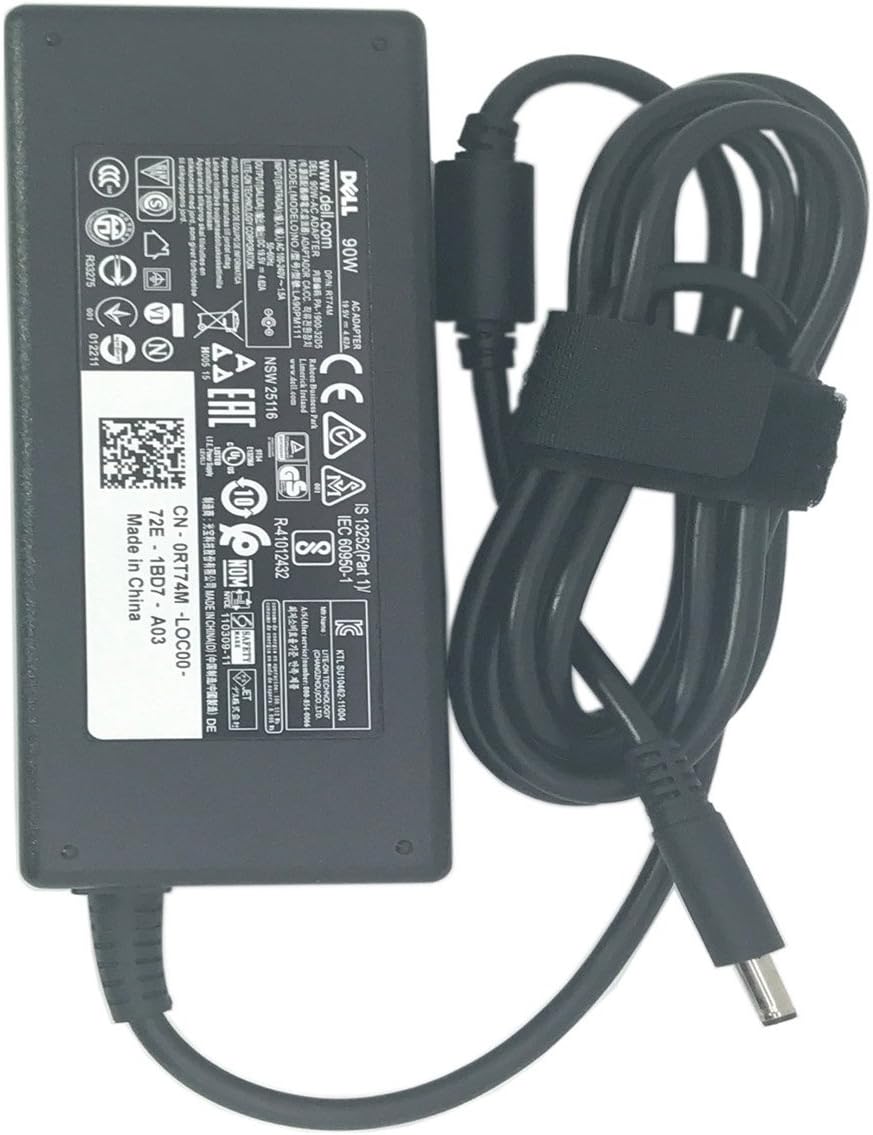 DELL LAPTOP CHARGER 90W 19.5V 4.62A GENUINE Original Adapter ( 4.5 MM ) ( 1 Yr Warranty ) Model No : Optiplex 5070 Micro