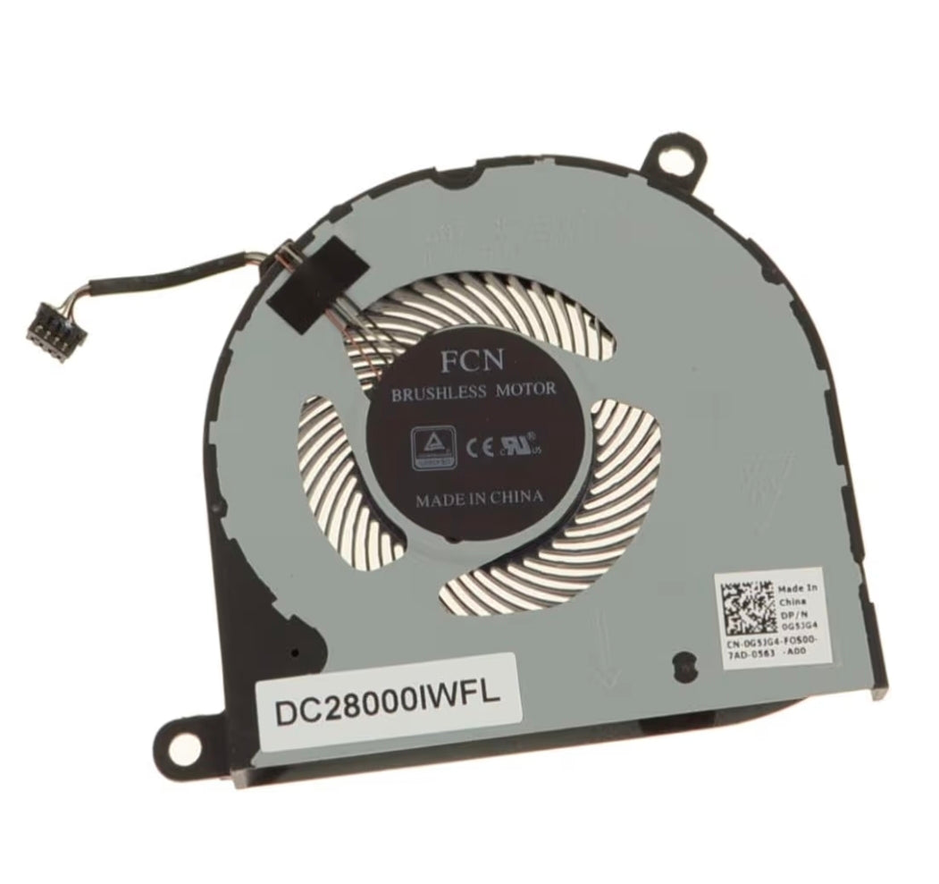 Original FAN Dell Latitude E5490 P/N : 0G53G4 , G53G4
