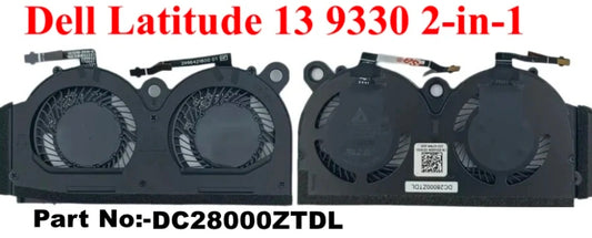 Original FAN Pair Dell Latitude 13 9330 2 in 1 P/N :