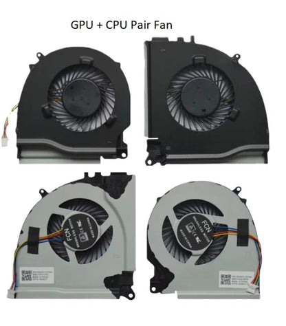 Original FAN Pair ( CPU & GPU ) Dell Inspiron 15 7557 P/N : RJX6N