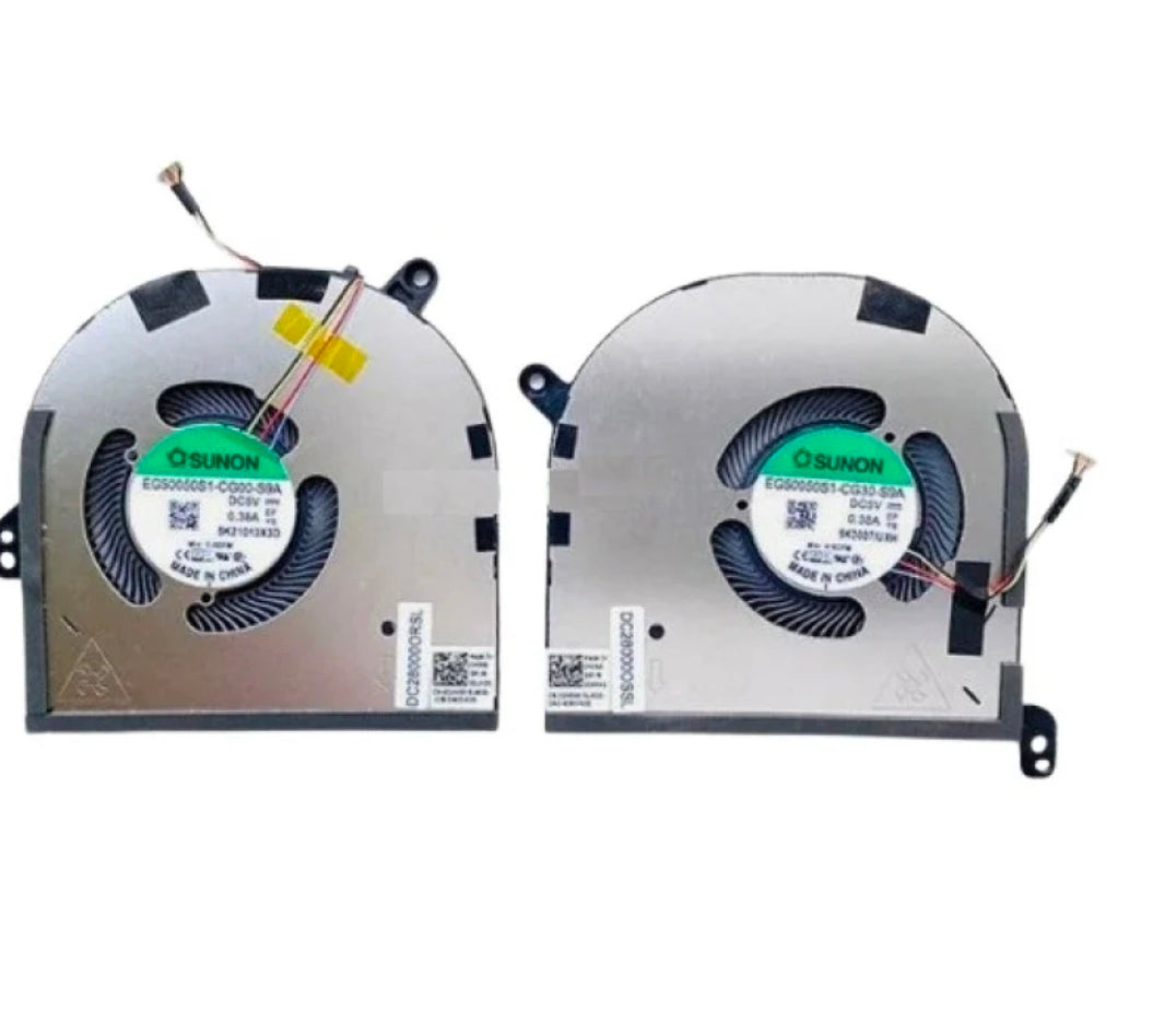Original FAN Pair Dell PRECISION 5560 P/N : 009RK6 , 09RK6