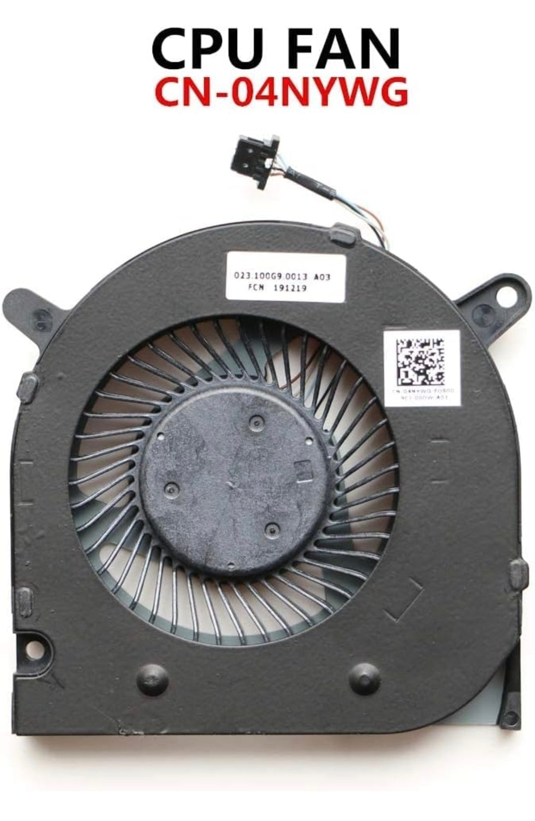 Original FAN Pair Dell Gaming G3 3500 P/N : 04NYWG
