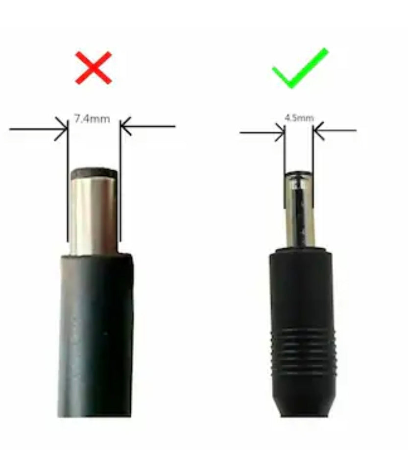 DELL LAPTOP CHARGER 90W 19.5V 4.62A GENUINE Original Adapter ( 4.5 MM ) ( 1 Yr Warranty ) Model No : Optiplex 5070 Micro