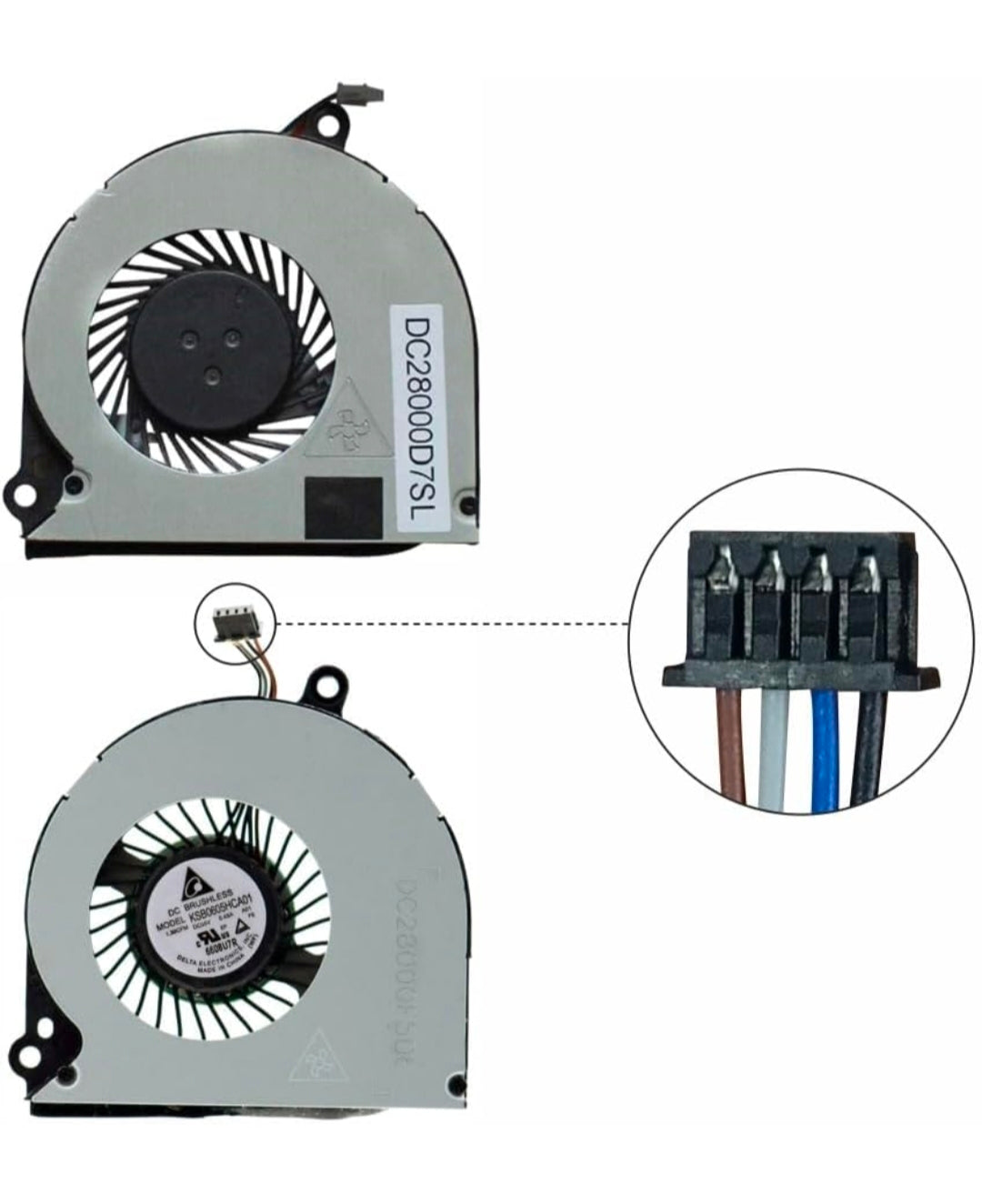 Original FAN Dell Latitude 7420  P/N : 006PX9 , 06PX9