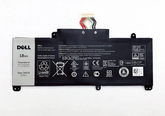 DELL 74XCR - 74XCR Genuine Original  Laptop Notebook Battery