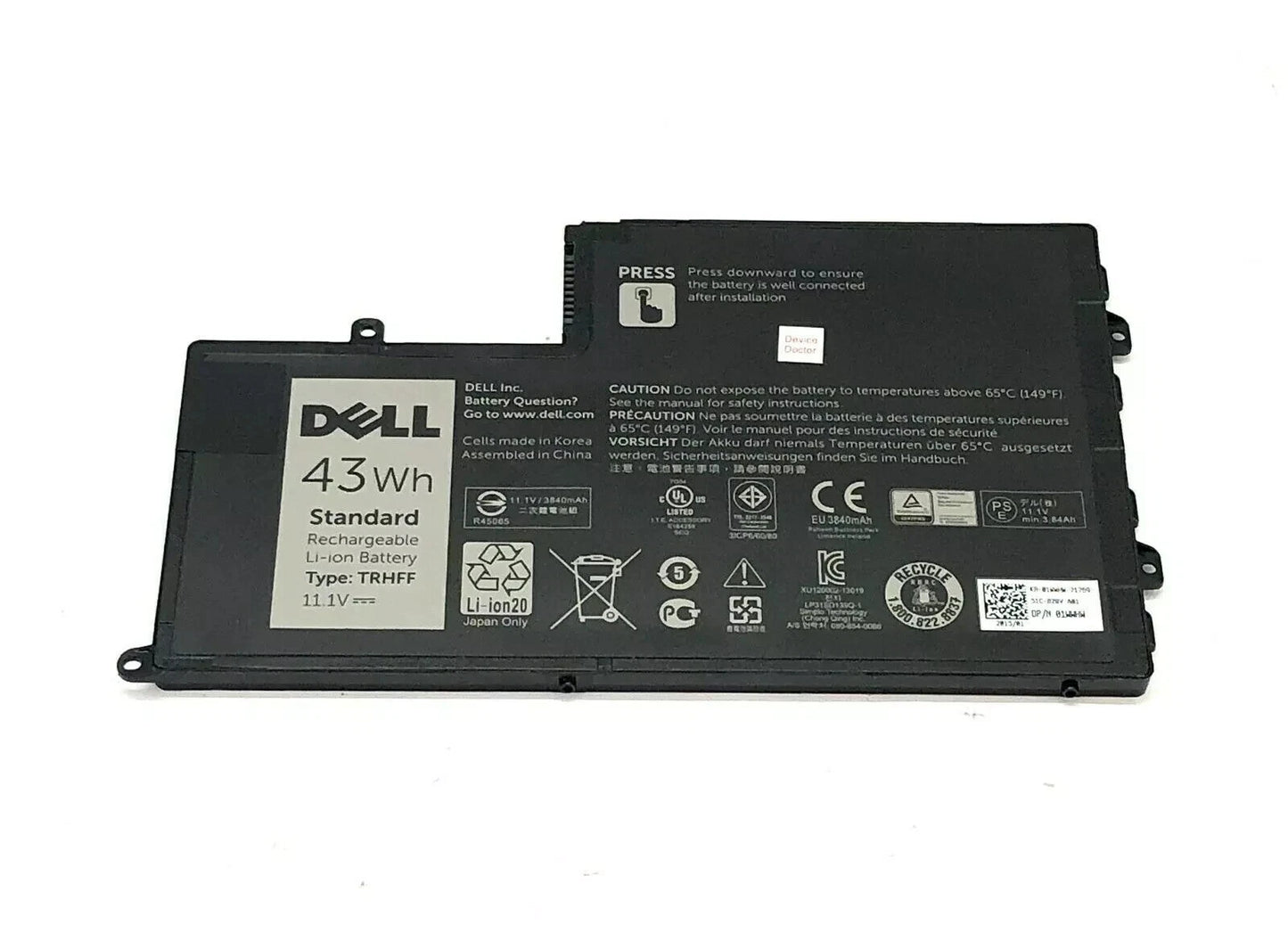 Dell TRHFF - TRHFF Genuine Original  Laptop Notebook Battery