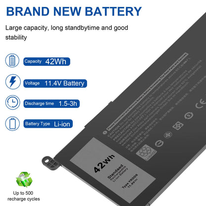 DELL YRDD6 - YRDD6 Genuine Original Laptop Notebook Battery