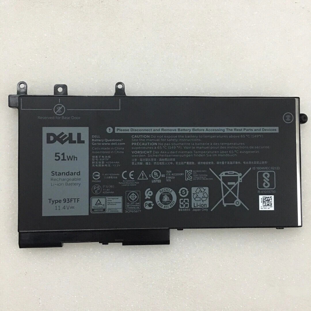 DELL 0KCM82 KCM82	FPT1C 0FPT1C 05YHR4 C7J70 5GJVW - 93FTF Genuine Original  Laptop Notebook Battery