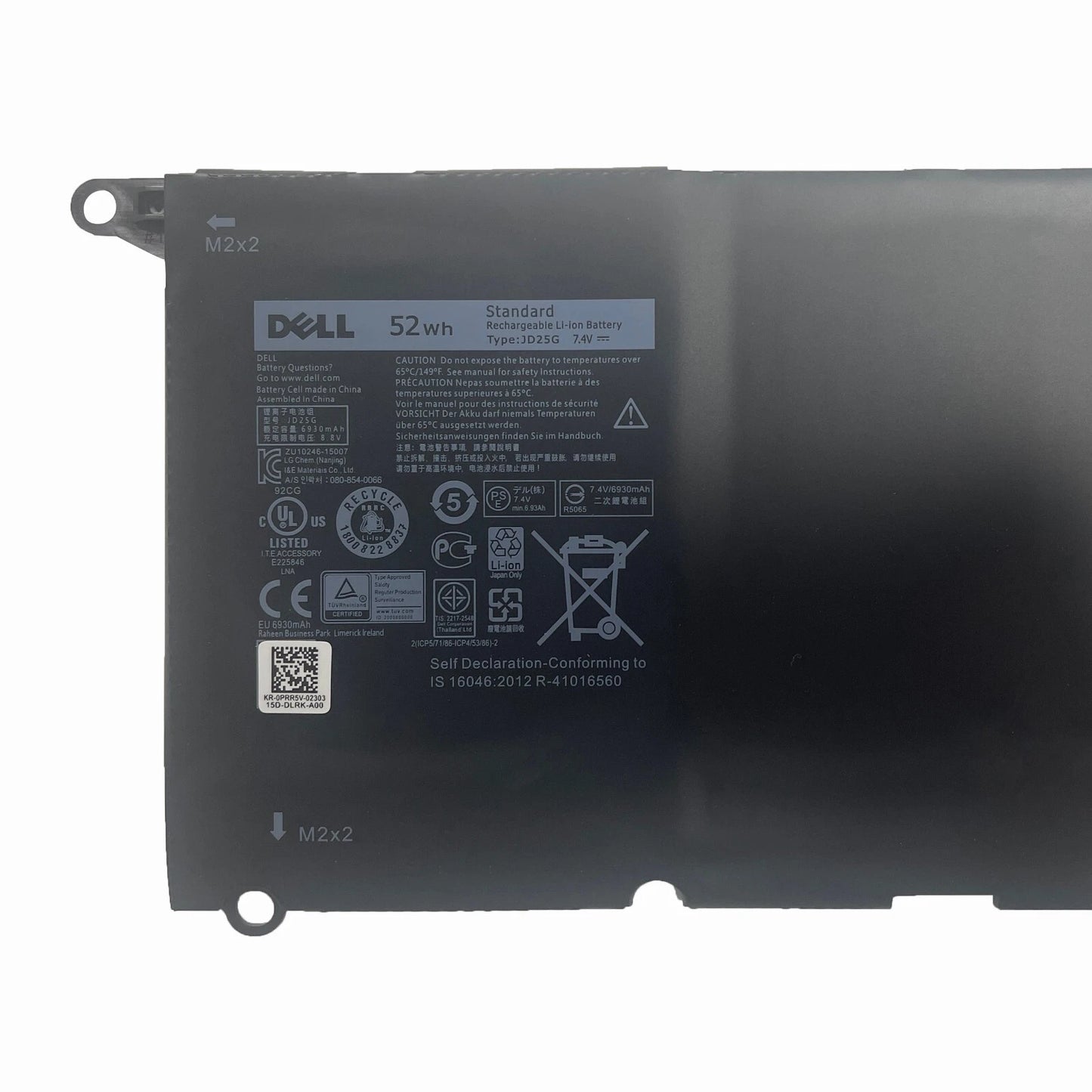 DELL JD25G - JD25G Genuine Original  Laptop Notebook Battery