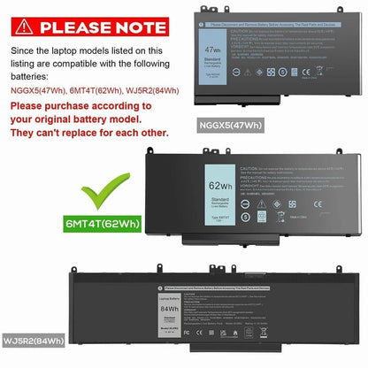 DELL 6MT4T - 6MT4T Genuine Original  Laptop Notebook Battery