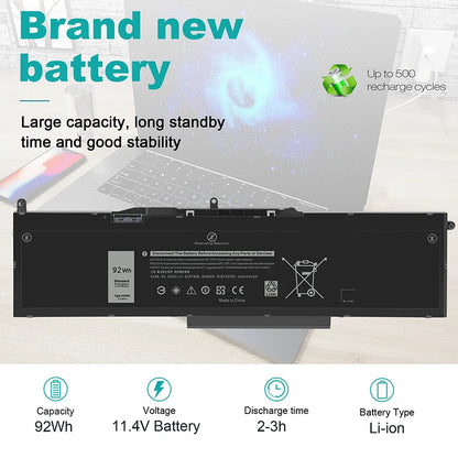 DELL VG93N - VG93N Genuine Original  Laptop Notebook Battery