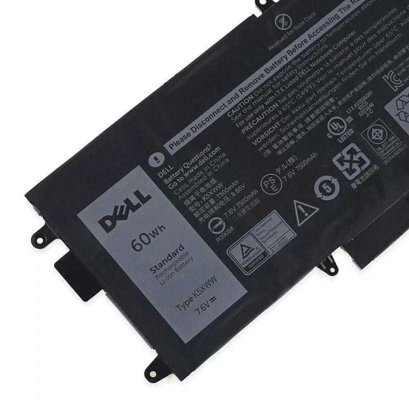 DELL K5XWW - K5XWW Genuine Original  Laptop Notebook Battery