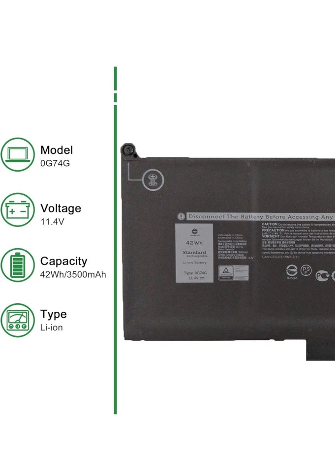 DELL 0G74G - 0G74G Genuine Original  Laptop Notebook Battery