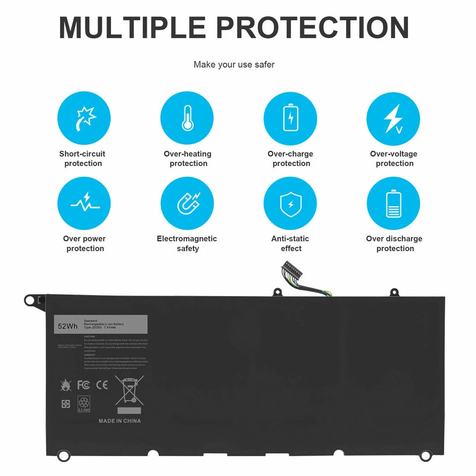 DELL JD25G - JD25G Genuine Original  Laptop Notebook Battery