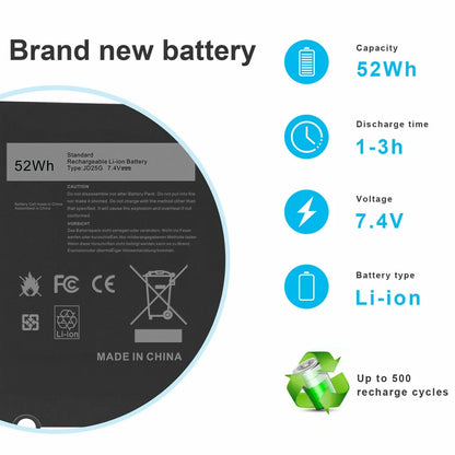 DELL JD25G - JD25G Genuine Original  Laptop Notebook Battery