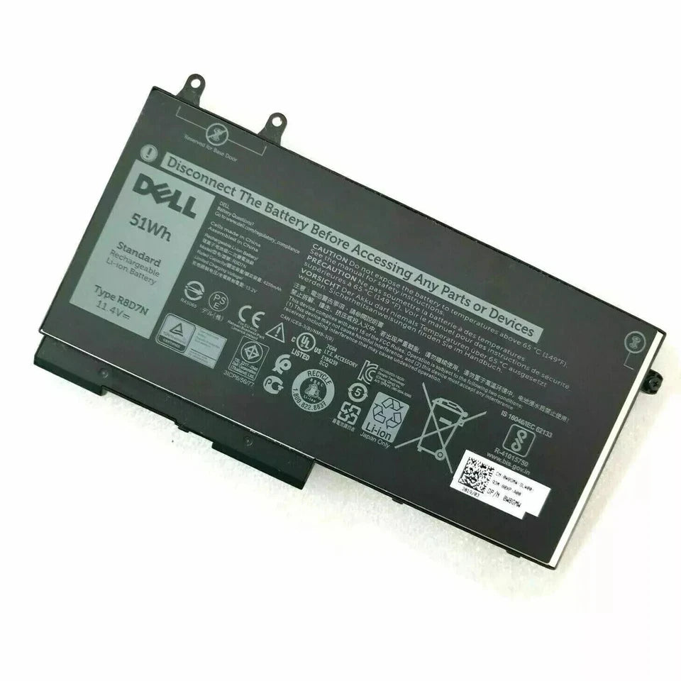 DELL R8D7N  - R8D7N Genuine Original  Laptop Notebook Battery