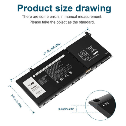 DELL G91J0 - G91J0 Genuine Original  Laptop Notebook Battery